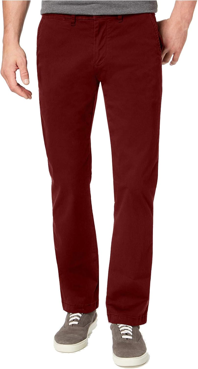 red chino pants