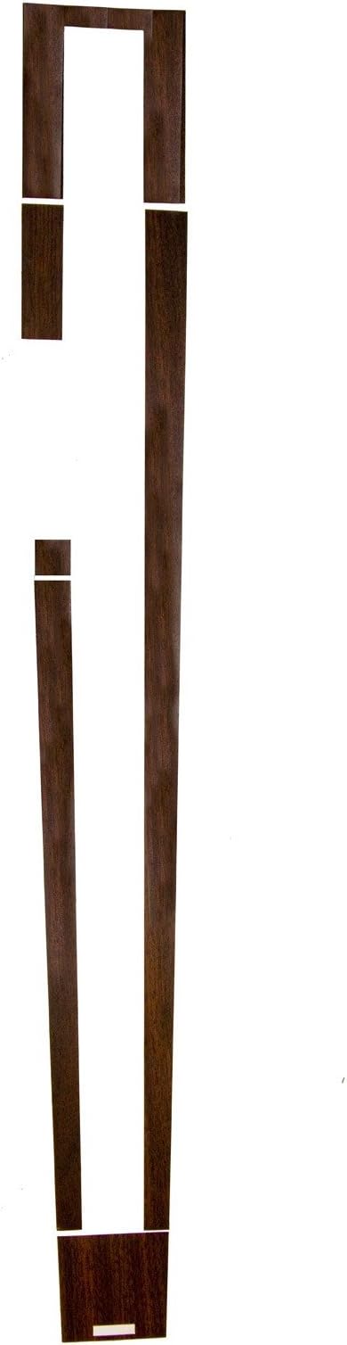 Mustang Console Woodgrain Applique Metal Backed Automatic Transmission 1964 - 1966