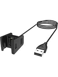 Fitbit Charge 2 Replacement Charging Cable, BeneStellar 3.3ft / 1m Charger Cord for Fitbit Charge 2 (Black)
