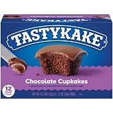 Tastykake Chocolate Cupcakes Snack Cakes with Chocolate Frosting - (Pack of 2)