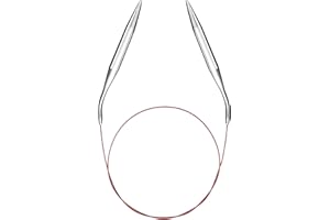 BREEVO Size 15 Circular Knitting Needles for Blankets Set Round Metal Circle 36 Inch