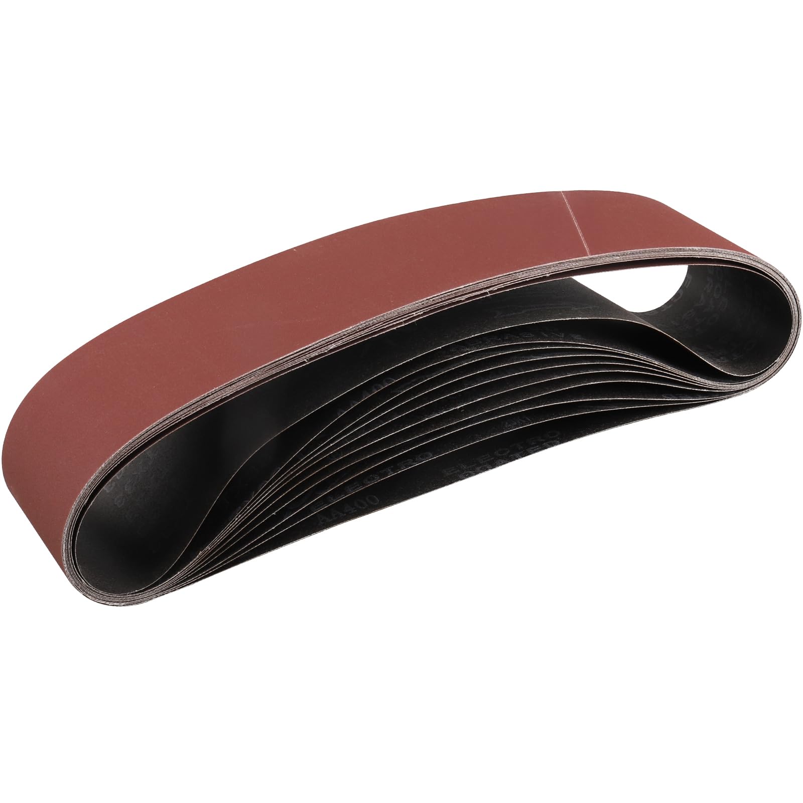 STEBRUAM Sanding Belt 100 x 915 mm,10PCS 400 Grit