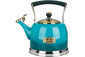 Tea Kettle Stainless Steel Teapot, Stainless Steel Teakettle for Stove Top with Heat Proof Ergonomic Handle 3.0 Quart