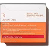 Dr. Dennis Gross Alpha Beta Extra Strength Daily Peel – 2-Step Exfoliating Pads for Enhanced Anti-Aging, Smoother Skin, and Radiant Complexion, 60 Treatments