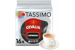 Tassimo Coffee T-discs; Gevalia, Espresso, 16/box