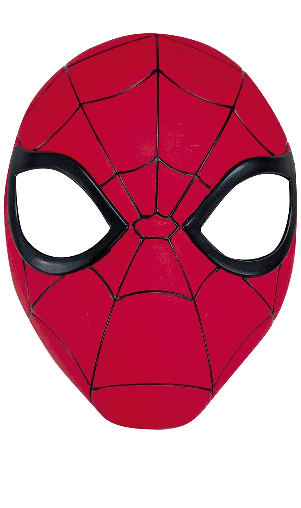 RUBIE'S Marvel Official Spider-Man Super Shallow Mask for Children – One Size – Plastic Mask with Elastic Strap Halloween