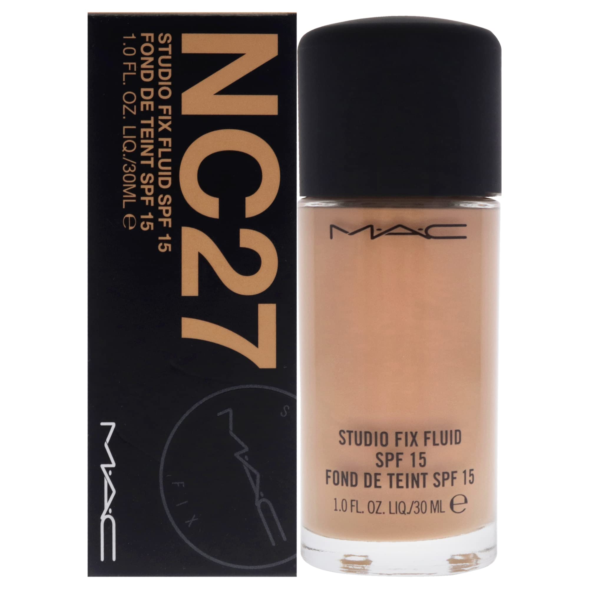 MAC Studio Fix Fluid SPF 15 - NC27 for Women 1 oz Foundation