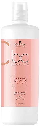 Schwarzkopf Professional Bonacure Peptide Repair Rescue Creme Conditioner, 1L