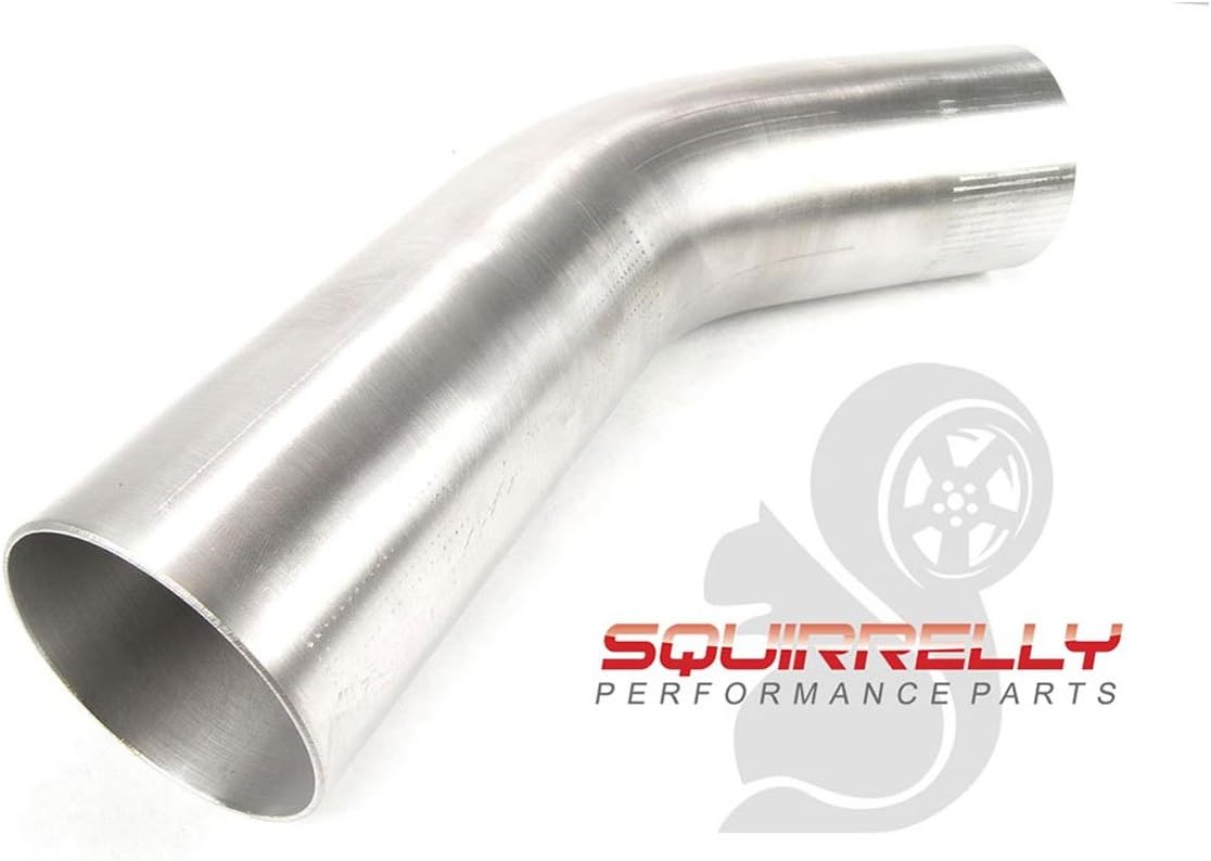 3"/76mm OD StainlessSteel Car Exhaust Weld 90Degree Bend Elbow Pipe