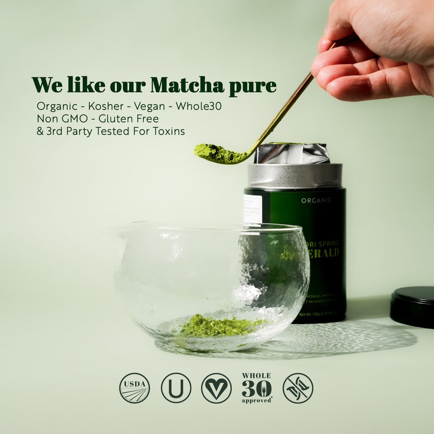 Midori Spring Ceremonial Grade Matcha - 1st Harvest Japanese Green Tea Powder