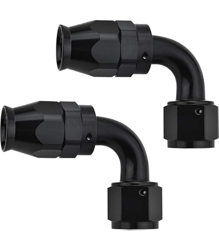 Plews & Edelmann 80576 Molded Power Steering Return Hose – Black, 5/8" ID