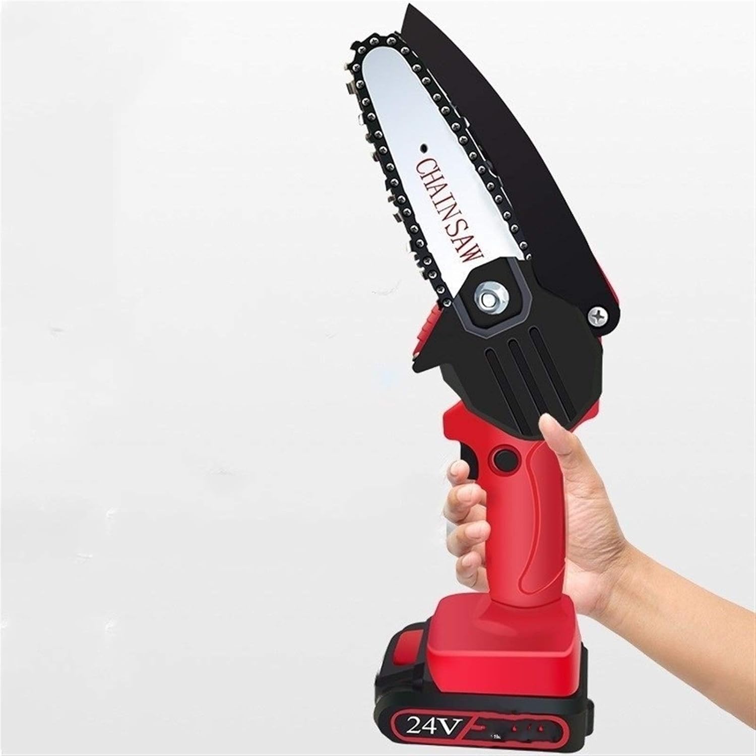 U/D MJZHXM 4 Inch Mini Electric Chainsaw Ever BatteryPowered Wood
