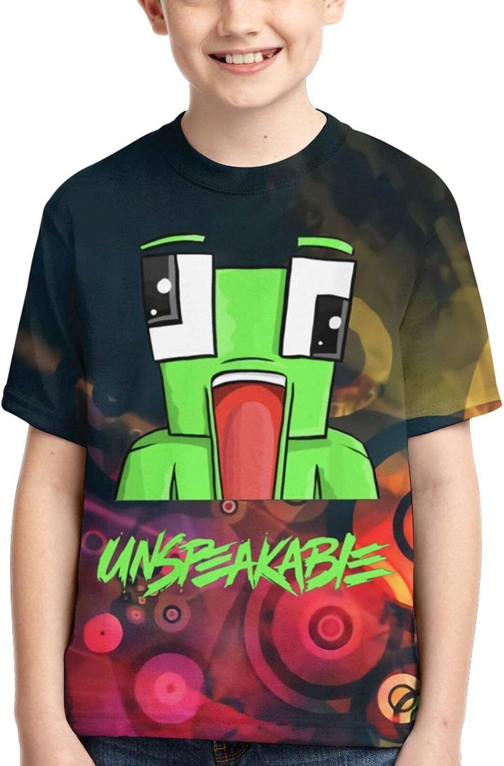 Unspeakable Summer TShirts for Boys and Girls Short Sleeves Cute and