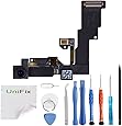Unifix-Front Facing Camera Proximity Light Sensor Flex Microphone Ribbon Cable Replacement Parts for iPhone 6 4.7" (All Carriers) with Premium Tool Kit