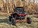 SuperATV Dark Tint Rear Windshield for 2018-2021 Polaris RZR XP Turbo S | XP 4 Turbo S | Standard 1/4
