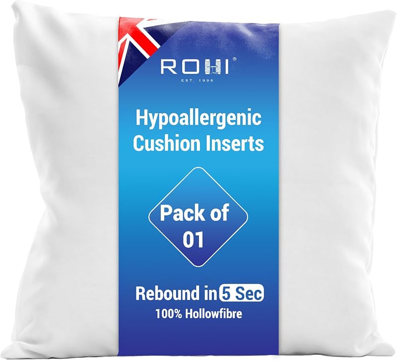 Rohi Hypoallergenic Cushion Inserts 40x40 cm Square Cushion Pad