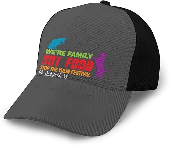 Amazon Co Jp 調節可能な玉林犬肉祭り野球帽キャップクラシックを停止します 服 ファッション小物