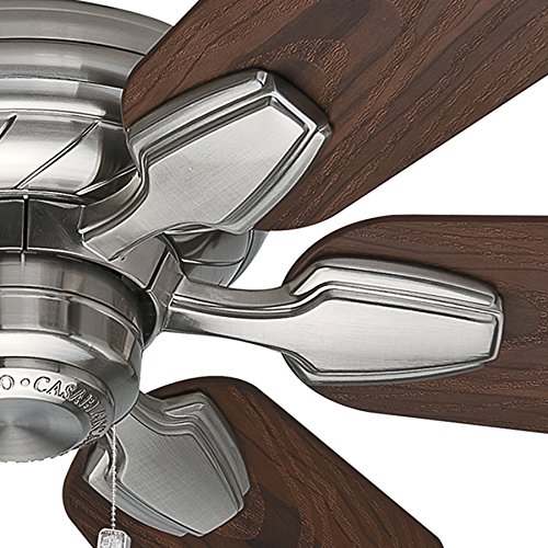 Casablanca Fan 31 inch Brushed Nickel Finish Ceiling Fan with Pull Chain (Certified Refurbished)