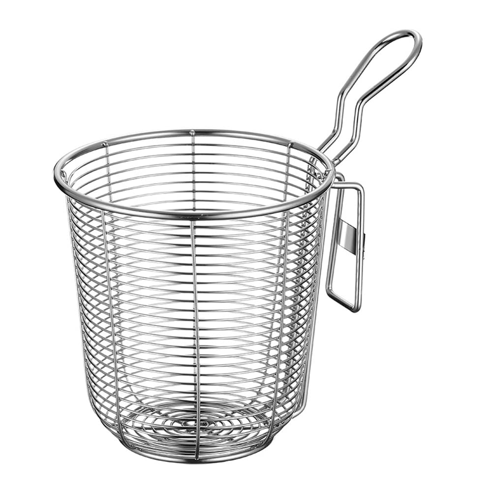 Stainless Steel Noodle Strainer Heat-Resistant Mesh Colander for Hot Pot Kitchen Supply Easy for Cooking