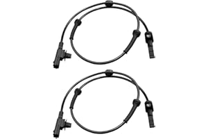 Front ABS Wheel Speed Sensors Fit for Nissan Versa 1.6L L4 2012-2019 Versa Note 2014-2019, Front Driver and Passenger Side Le