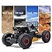 SZJJX RC Cars Off-Road Rock Crawler Truck Vehicle 2.4Ghz 4WD 1:18 Radio Remote Control Cars Electric Fast Racing Buggy Hobby Car (Black)