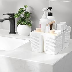 rejomiik Portable Shower Caddy Basket Plastic