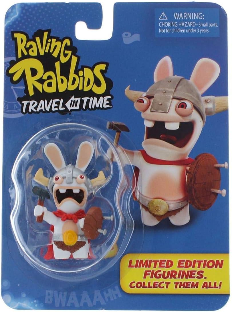 Raving Rabbids "Travel in Time" Collectible Figurine - "Viking"