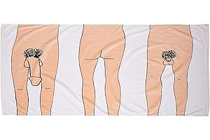 GIELYPANO Novelty Gag Towel,100% Cotton Beach Bath Towels,Oversized Beach Towels, Soft Absorbent Swim Towels 1 Piece