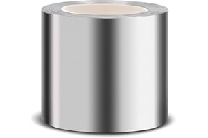 Lostronaut 55 ft Zinc Metal Strip for Roofing & Garden - 2.5 in Wide - Prevents Moss & Stains - Moss Killer for Roofs