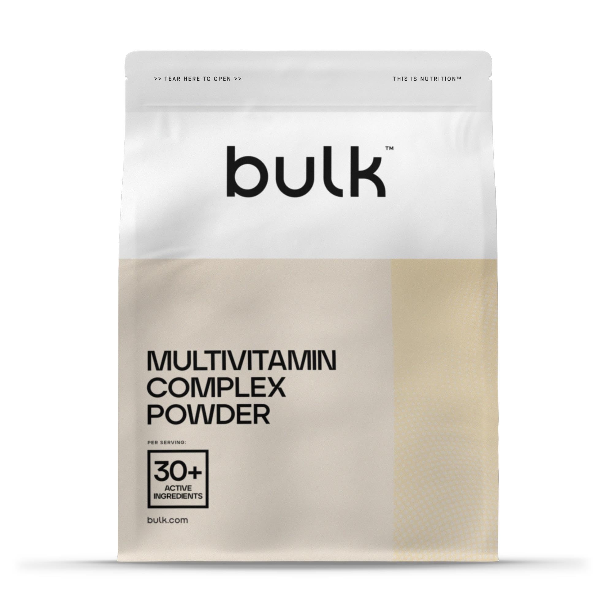 Bulk Multivitamin Complex Powder, 30 Vitamins, Minerals & Other Active Ingredients, 500 g, 167 Servings, Packaging May Vary
