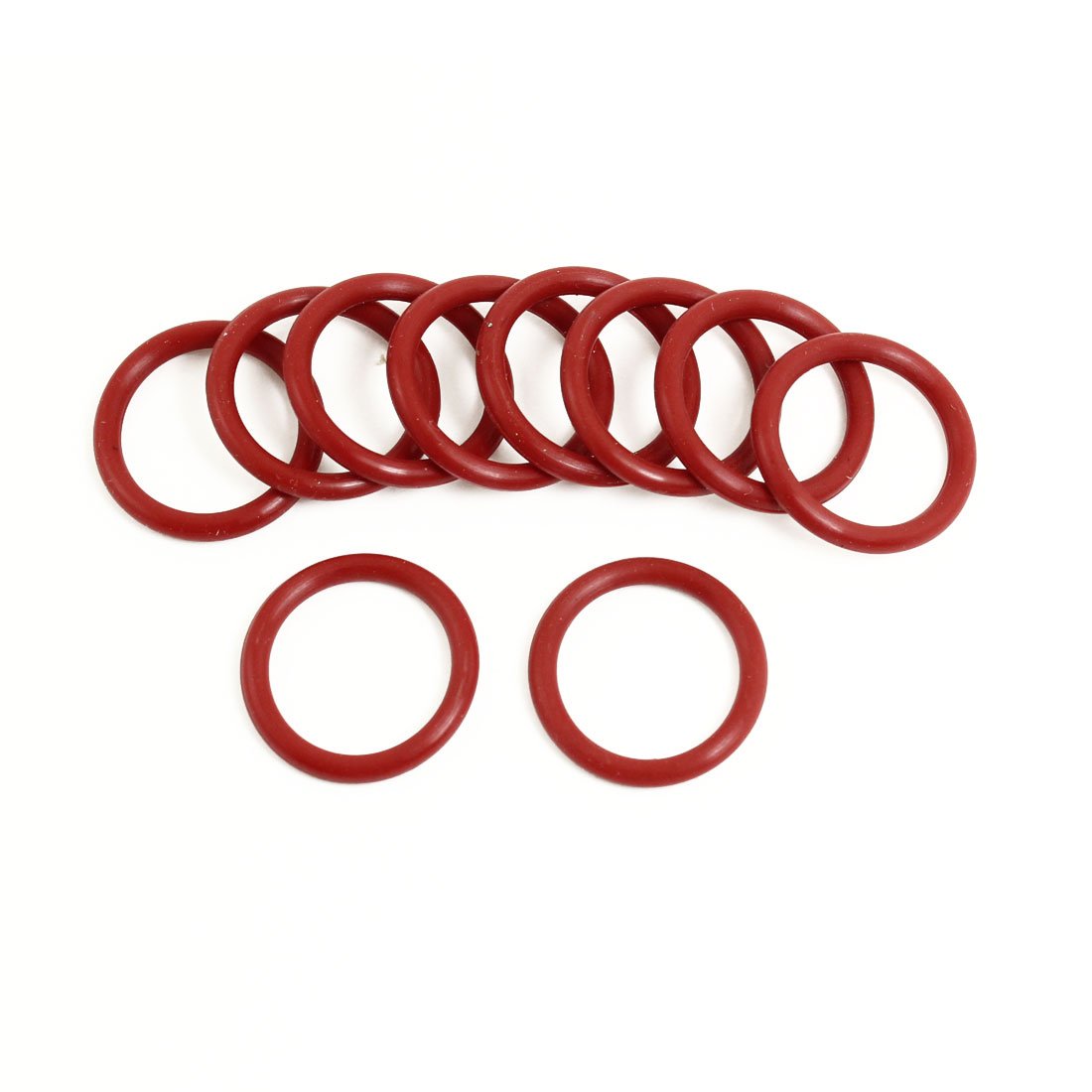 Sourcingmap 25mm x 3mm x 19mm Metric Rubber Sealing Oil Filter O Rings Gaskets 10pcs