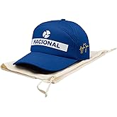 Ayrton Senna Replica Nacional Cap with Bag - Blue - One Size