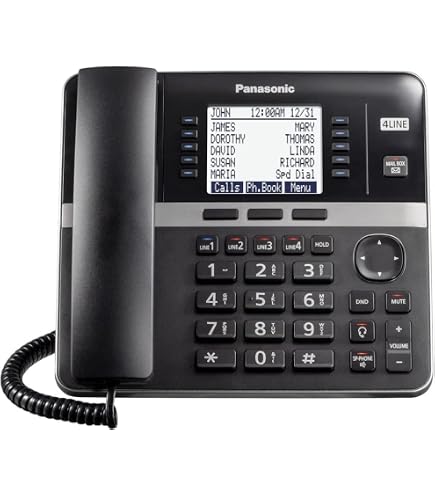 Amazon.com : Panasonic Office Phone, Corded Extension Desk Phone