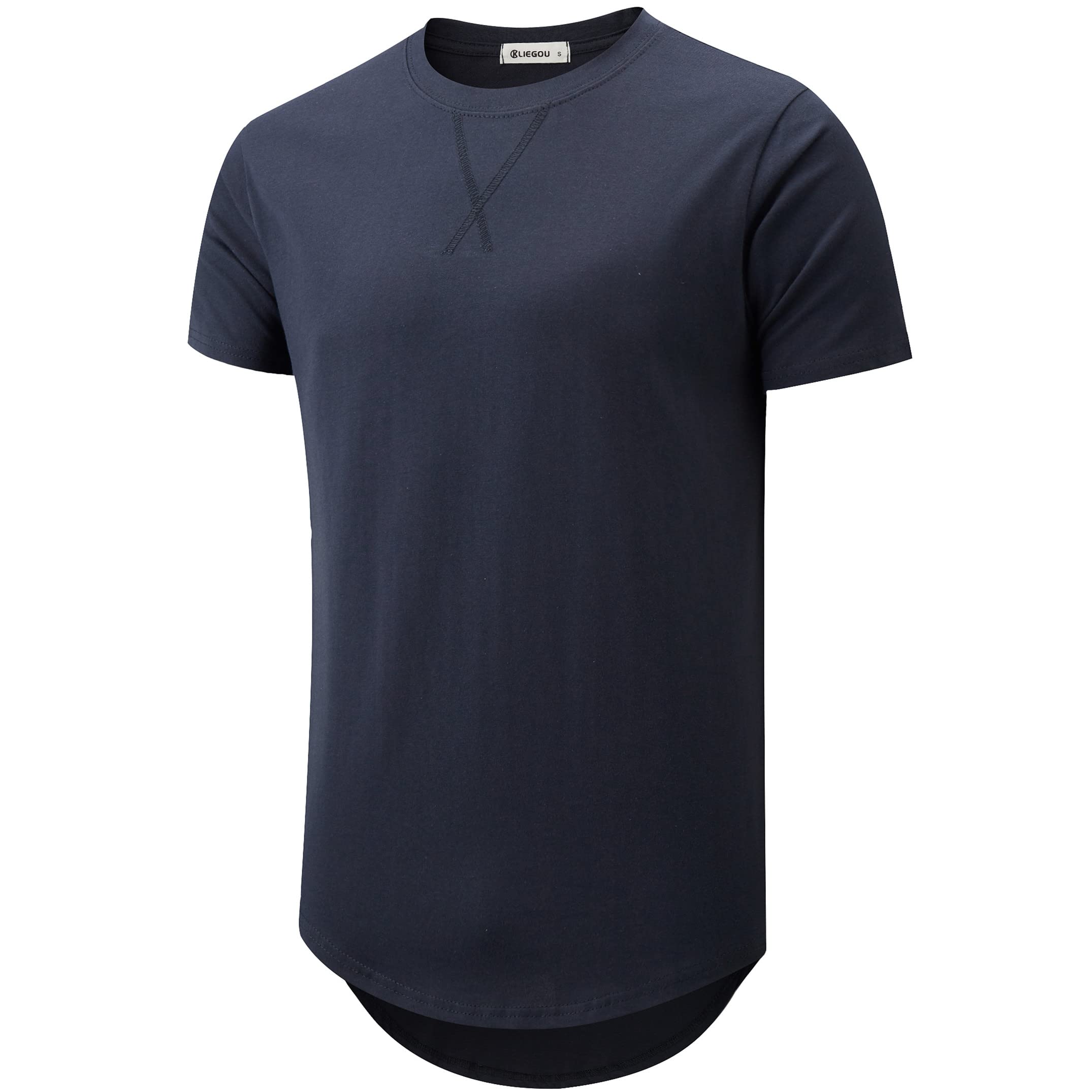 JMIERR Paquete De 3 Camisetas De Algodón Hipster Hip Hop De Cuello