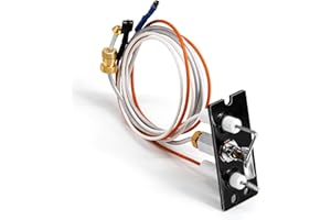 Criditpid IPI Pilot Assembly 2090-012 Natural Gas (NG) for Heatilator, Majestic, Heat-N-Glo, Quadra-Fire and Outdoor Lifestyle Fireplaces, Heatilator Pilot Assembly Fireplaces Replacement Parts Kit