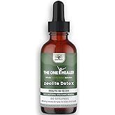 The One Healer Zeolite Detox for Kids & Adults – Pure Zeolite Drops with Methyl B12 and Vitamin D3 for Heavy Metal Detox and Full Body Cleanse – Advanced Natural Formula - 2oz Liquid Drops Supplement
