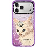 CASETiFY Impact iPhone 17 Pro Max Case [Slim/Compatible with Magsafe / 8.2 ft. 4X Military Grade Drop Protection] - Calculating... - Glitter Purple