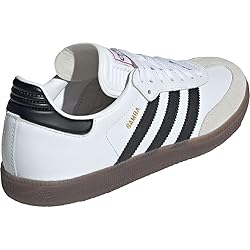adidas Unisex-Adult Samba Indoor, White/Black/Vivid