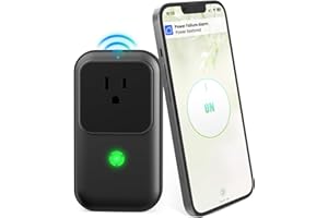 Power Failure Alarm WiFi, Freezer Power Outage Alarm with App Notifications & Loud 110dB & 3 Sirens, Smart Home Power Monitor