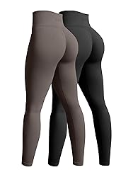 OQQ Women's 2 Piece Yoga Legging Seamless Workout