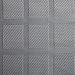 Hookless RBH27MY841 Square Tile Jacquard Shower Curtain with Snap-In Fabric Liner - Frost Grey