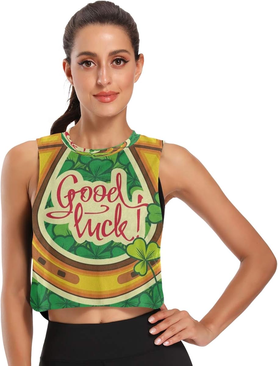 loose workout crop top