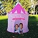 Kids Play Tent for Girls Princess Castle Playhouse with glow in the dark stars and Carry Case - Tents & Playhouses for Baby Toddler House Pink Foldable Premium Quality | Indoor and Outdoor use