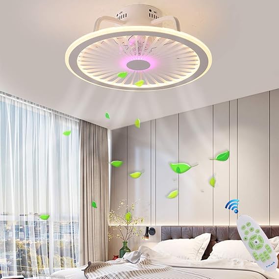 Moderne Led Fan Deckenleuchte Mit Fernbedienung Ultra Leise Ultra Dunn Design Unsichtbares Fan Licht Schlafzimmer Lampe Wohnzimmer Kindergarten Kinderzimmer Ventilator Deckenlampe Beleuchtung Yunshun Innenbeleuchtung Deckenbeleuchtung Nxtrelations Dk