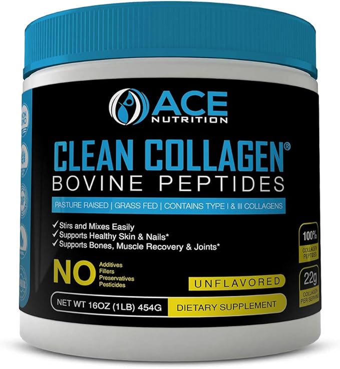 Collagen Peptides By ACE Nutrition Clean Collagen Powder