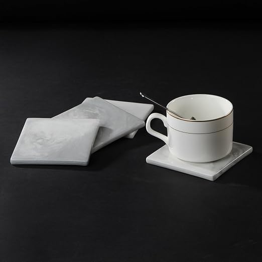 Eozy 4 Piezas Posavasos De Cerámica Para Bar Casa Bebidas