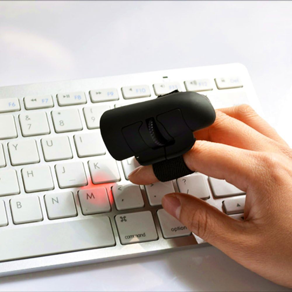 Wireless Finger Mouse Rings Optical Mouse Bluetooth Mini Mouse For
