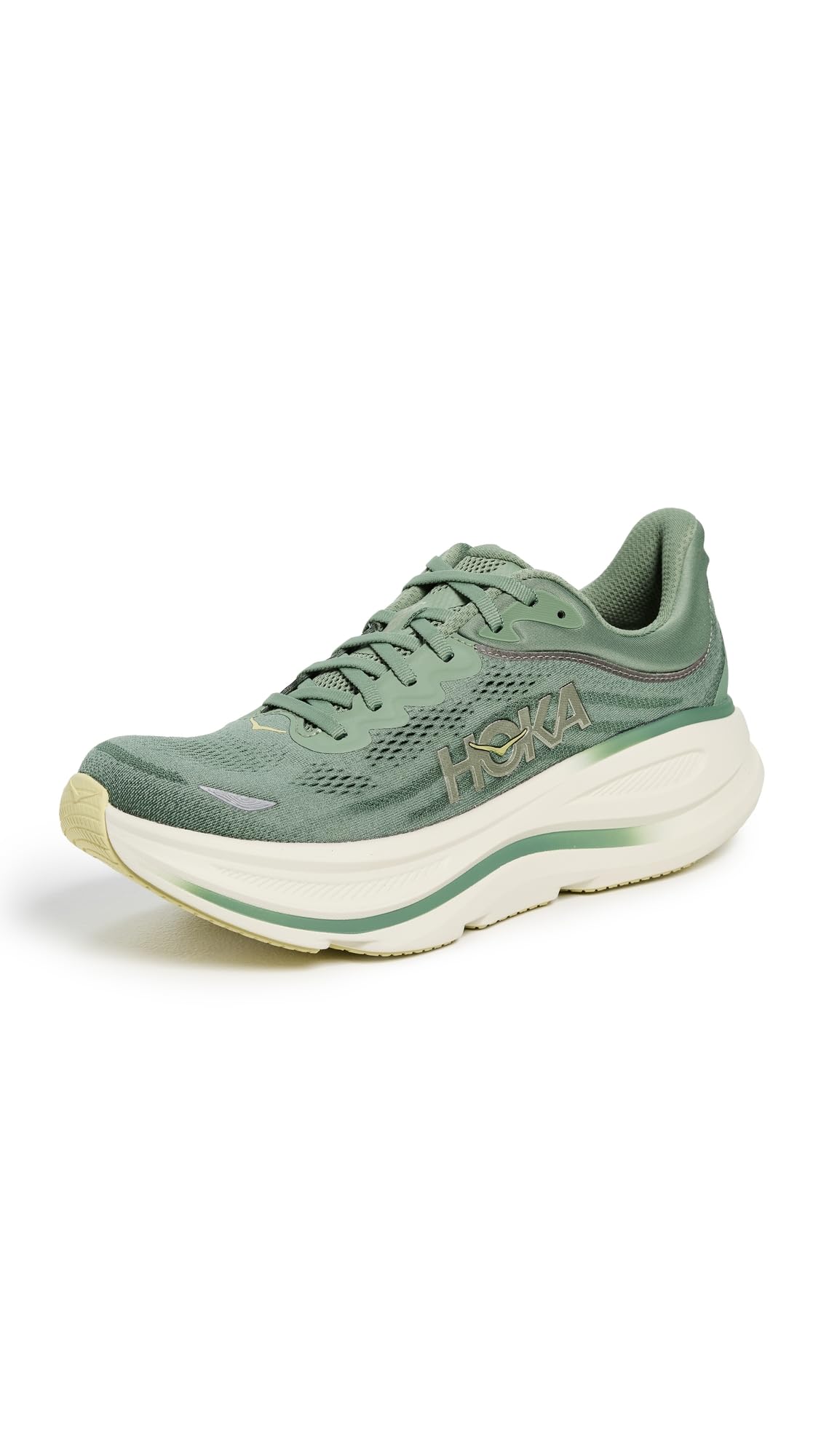 Hoka Men's Bondi 9 Succulent/Fern 7.5 Medium Image