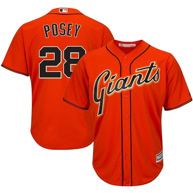 Maillots de joueur YQSB Joueur Baseball Jersey Géants de la Ligue de Baseball Giants de San Maillots de joueur YQSB Joueur Baseball Jersey Géants de la Ligue de Baseball Giants de San