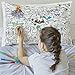 Coloring Pillowcase for Kids – Reusable DIY Pillow Cover with Washable Markers, Educational Arts & Crafts Activity for Boys & Girls, Fun Gift for Creative Play, Machine Washable - eatsleepdoodle